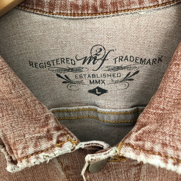 LN ★ Vintage Free People Jean Jacket ★ - Picture 6 of 6